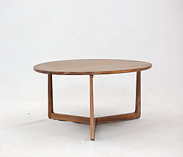 CALVIN ROUND COFFEE TABLE 100 NATURAL